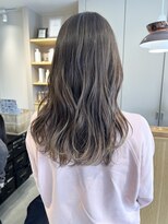 トリート 津田沼店(TREAT)&nbsp;ハイライト×くすみオリーブ