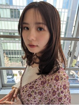 ヘアーアンドメイク エクリ 不動前店(Hair&Make equri) ふわふわミディアムレイヤー