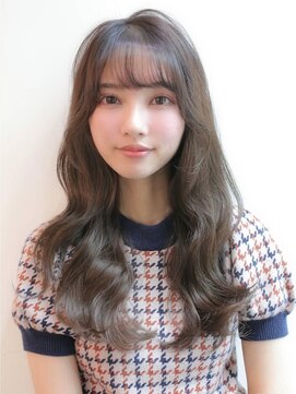 アグ ヘアー レリー 勝田台店(Agu hair lelie) 《Agu hair》ミントアッシュロング×numberA.ケアオイルスリーク
