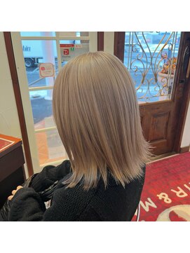 ゴッドヘアーアンドメイク 高崎店(GOD Hair&Make) ホワイトベージュ