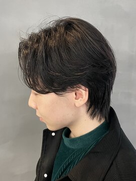 バース 梅田中崎町店(BIRTH) 韓国風ニュアンスパーマ/センターパート/ウルフ