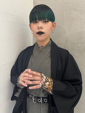 ロンドエニカ 大宮(Lond enika) 韓国レイヤーショートボブケアブリーチダブルカラー[大宮]