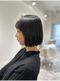 スタイル名 大人可愛い◎シアーカラー