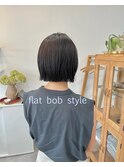 flat bob