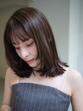 ビュートリアム265(BEAUTRIUM 265) ◆ミディアムレイヤー/レイヤーカット/ショコラブラウン姫カット