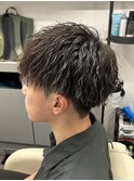 メンズマッシュ　ツイストスパイラルパーマ