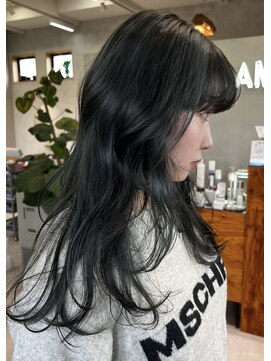ランプヘアー(LAMP hair) khaki color