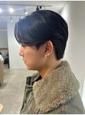 三重桑名韓国ニュアンスカルマダウンセンターパートパーマ