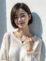 ルミヘアー 県庁藤江店(Lumi hair)&nbsp;《Lumi hair》ショートボブ×ダークカラー