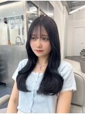 韓国/レイヤー/イメチェン/ホワイト/外ハネボブ/美髪/渋谷
