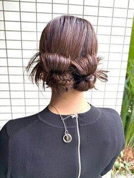 スーリール 博多店(Sourire) タイトめなツインスタイル