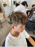 スペインカール/スパイキーショート/ブルーブラック/上大岡
