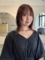 ヌース(NOUS)&nbsp;【nous】前髪カット/顔まわりカット/レイヤースタイル