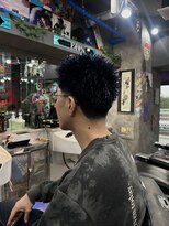 ツークツワンク バーバー 新宿(ZUG2WANG BARBER)&nbsp;スパイキーショート