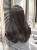 レイヤーカット／シアーグレージュ/イメチェンヘアスタイル