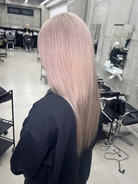 リノート バイ エゴル 名古屋(LINOET by ENGOL) 【LINOET 名古屋】佐藤まいらいちごミルクティーベージュ