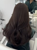 アマトウキョウスマートサロン(AMA TOKYO×Smart Salon)&nbsp;くびれレイヤー/グレージュ/レイヤーカット/小顔ヘア