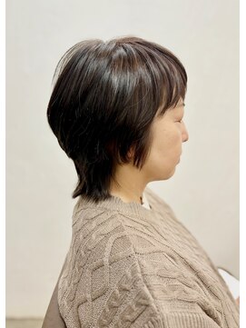 冬の美人見え◎小顔大人ウルフ×くびれレイヤー