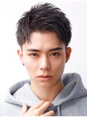 アップバングショート【ツーブロック刈り上げ】