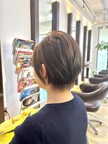 ヘアアーク(HAIR arc)&nbsp;ショートボブ#津田沼#ニュアンスカラー#ひし形#くびれかわいい