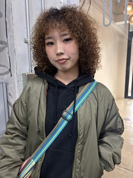 サル(saru) プードルパーマ