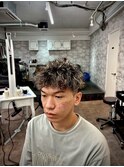 ブリーチハイライト髪質改善ダブルカラーレイヤーカット/本厚木