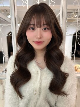 レイラバイアフロート 吉祥寺(Lila by afloat) 韓国ヘア/ショコラブラウン/レイヤーカット/顔まわりカット
