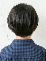 と和 巣鴨 都会的キッズレイヤーショート/流しバング