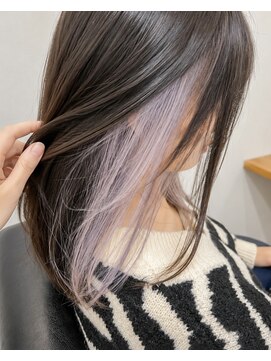 リシャルム 新保店(Re charme) 【透け感抜群】ホワイトパープルインナー【上重晴輝】