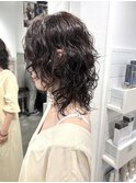 パーマ/ウルフカット/レイヤーカット/青葉台