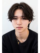 ラスト(LUAST) ツイストスパイラルパーマ波巻きスパイラルメンズマッシュメンズ
