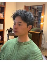 ビハインドザカーテン(BEHIND THE CURTAIN)&nbsp;【伸びたパーマを活かす】バサっとスパイキーショート