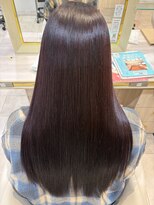 アッシュ 仙川店(Ash)&nbsp;艶髪ボルドーブラウン深みレッド秋冬カラー髪質改善レイヤー