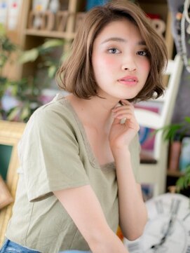 カバーヘア ブリス 戸田公園西口店(COVER HAIR bliss) ★インナーカラーで抜け感アシンメトリー大人ボブ★5