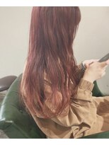 ホロホロヘアー(Hair) ブリーチ必須 RED×ロング