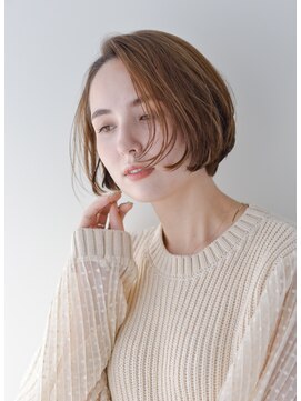 アトリエイトワ(atelier ittowa) 前髪パーマ小顔＆ひし形シルエット大人かわいいイメチェン708