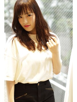 ブリーチ ラボ エーアイ 原宿店(BLEACH LABO Ai) 20代30代40代50代 色っぽふんわりミディの重軽ウェーブヘア♪