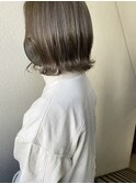 透明感◎グレージュ