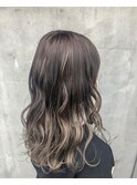 ミルクティーベージュ×バレイヤージュ