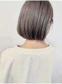 【LUCKHairSpace津田沼】グレージュボブ
