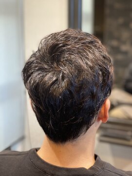 リバティ(LIBERTY) ツーブロックナチュラルマッシュ細束刈り上げ