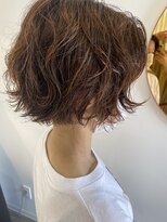 エダメ(EDAME)&nbsp;ショートを楽しむパーマ