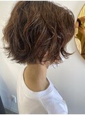 ショートを楽しむパーマ