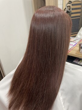 ちょきちょき  上中居店 ピンクベージュ