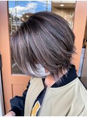 【amule hair】エアタッチ×ラベンダーグレージュ