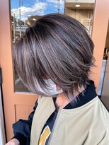 アムレヘアー(amule hair) 【amule hair】エアタッチ×ラベンダーグレージュ