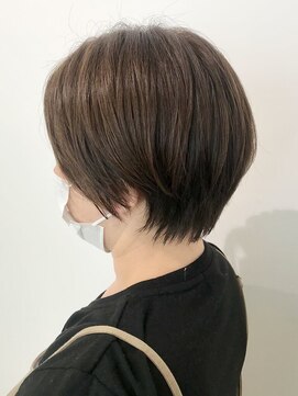 アドラーブル 駅南店(adorable) 20代30代大人可愛いハンサムショート☆シークレットハイライト