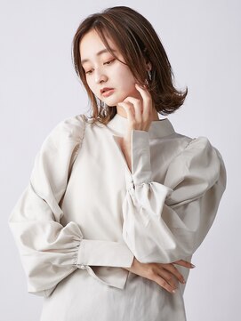 ヘアーサロンソシエ 錦糸町店 大人女性/外はねボブ［錦糸町駅］