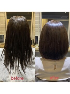 カミケンガレリア(kamiken. galleria) ツヤっとまとまるストレートボブ【カミケンガレリア】