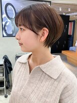アイティーバイアルバム 藤沢店(IT by ALBUM) ナチュラルショート_外ハネボブセクションカラー_ba3911211